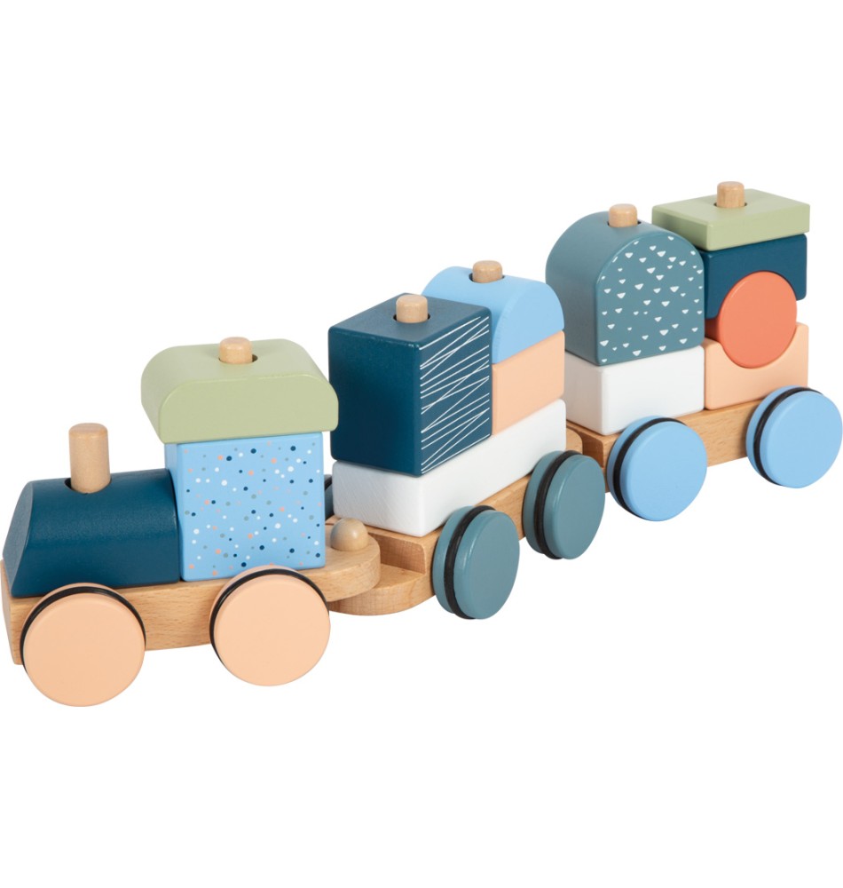 Train bébé Banquise - Jouet en bois